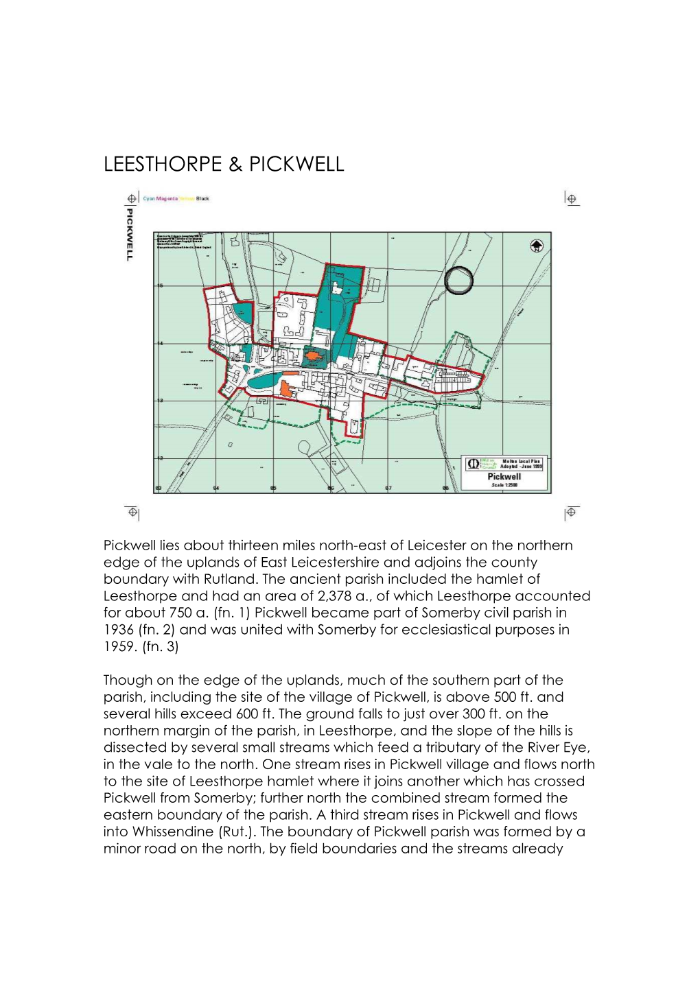 Leesthorpe & Pickwell