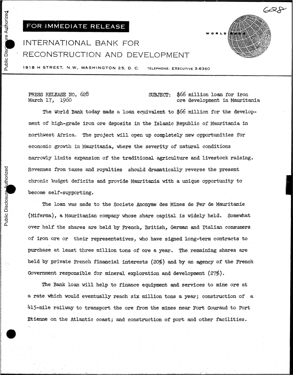 World Bank Document