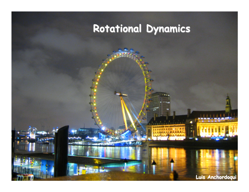 Rotational Dynamics