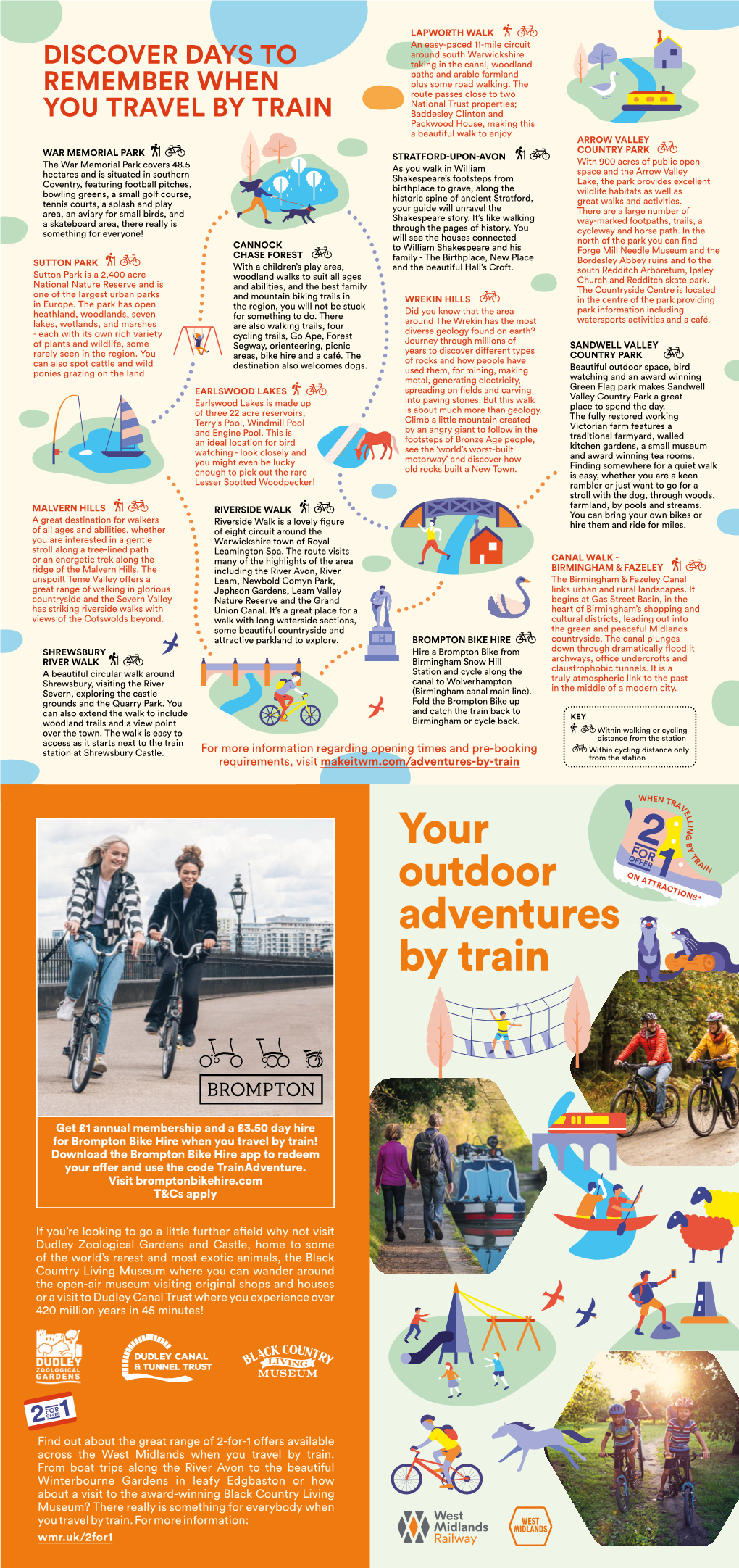 Your Outdoor Adventures by Train