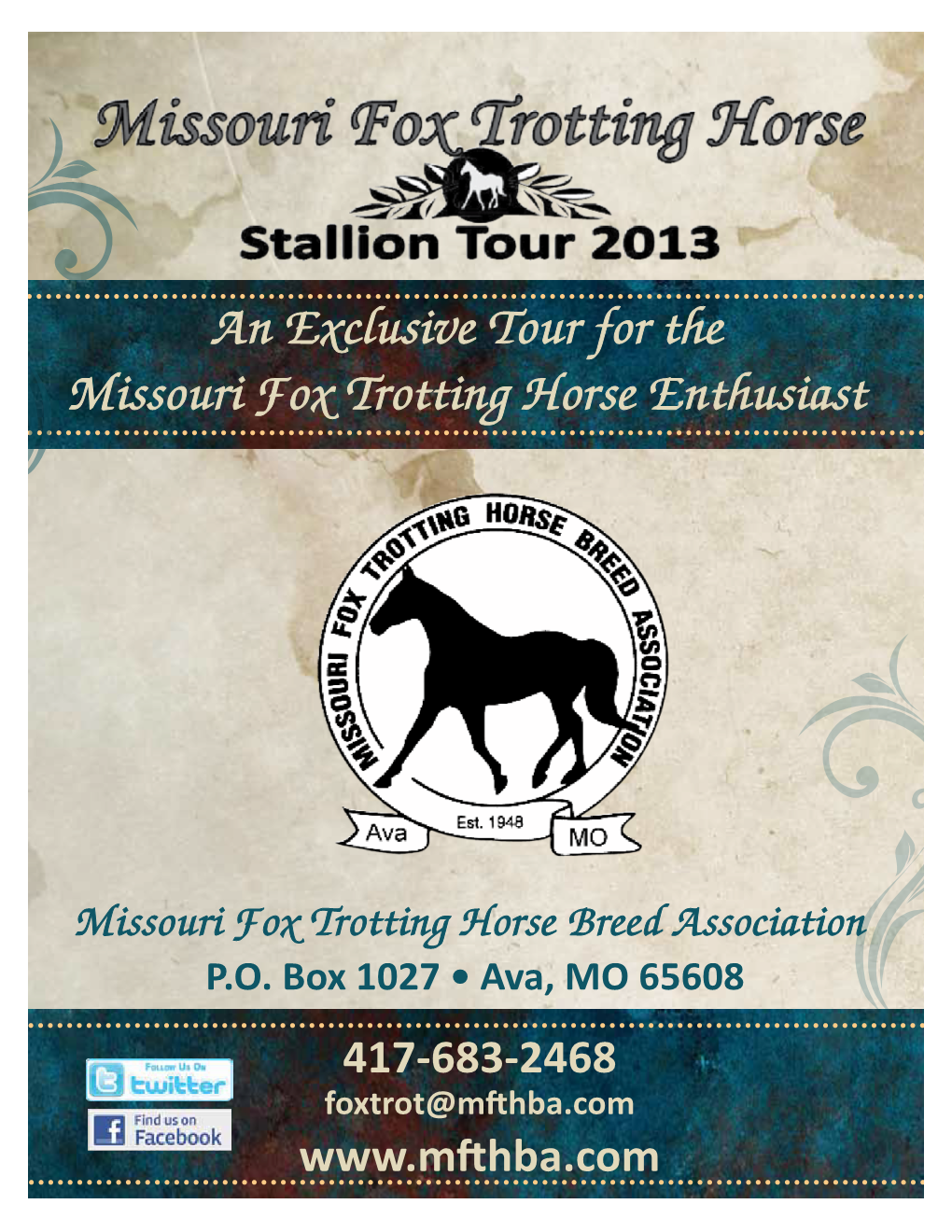 An Exclusive Tour for the Missouri Fox Trotting Horse Enthusiast