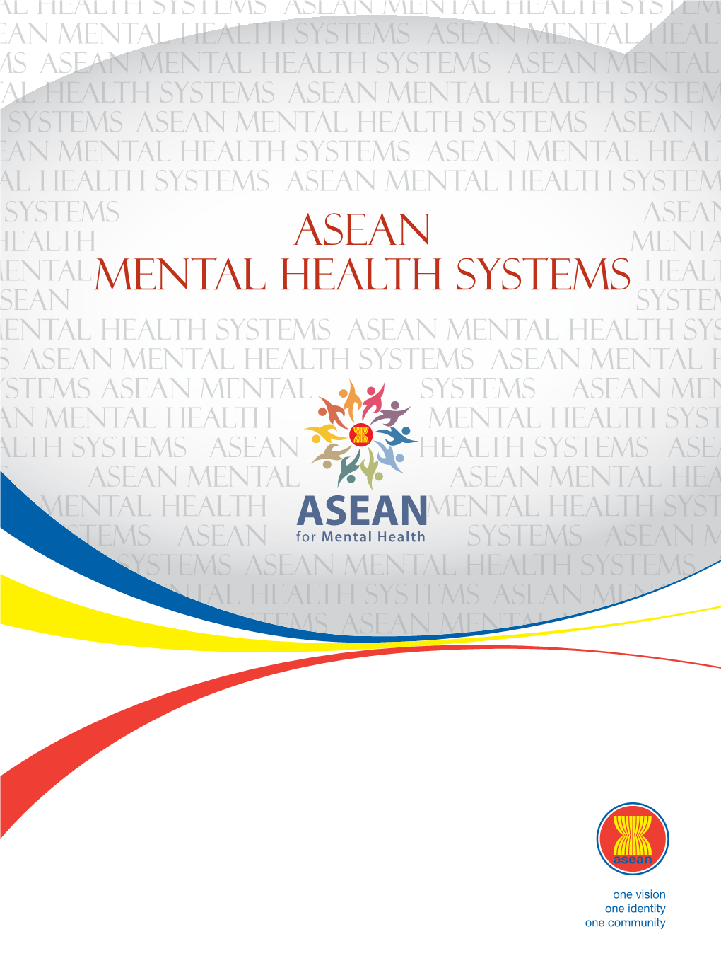 Asean Mental Health Systems Asean