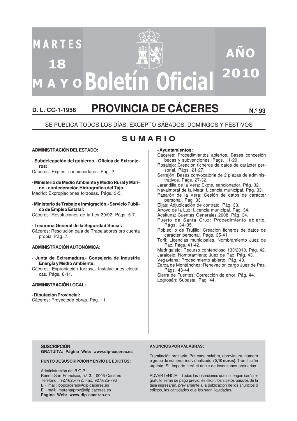 Boletín Oficial