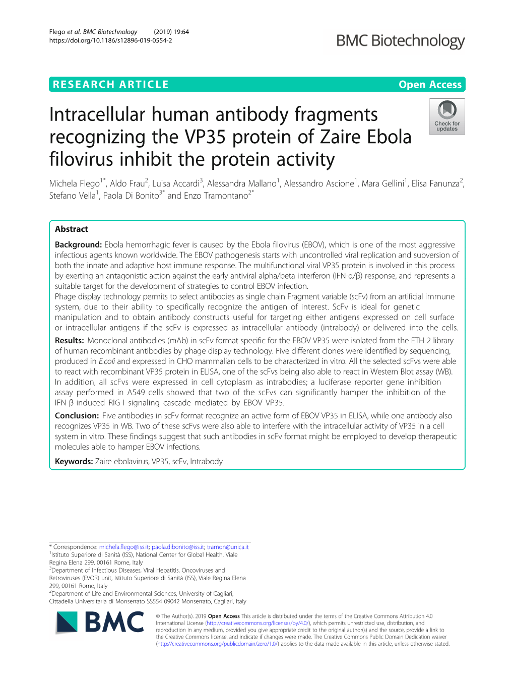 View of the Cytoplasmic VP35 Localization, It Was Pcdna3 Vector