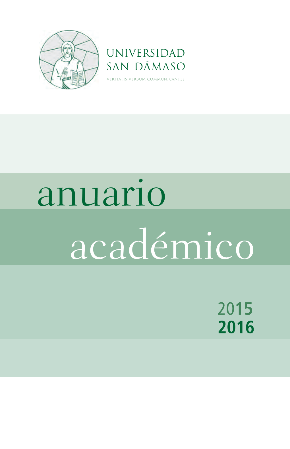 Anuario Universidad San Dámaso 2015-2016