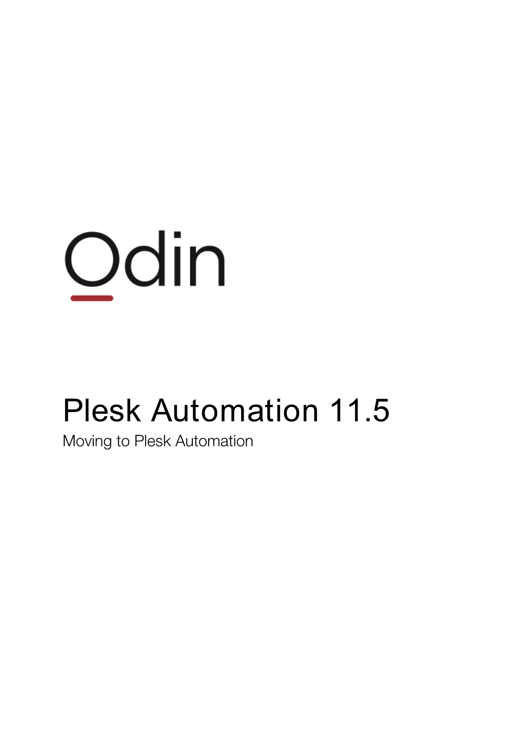 Plesk Automation 11.6