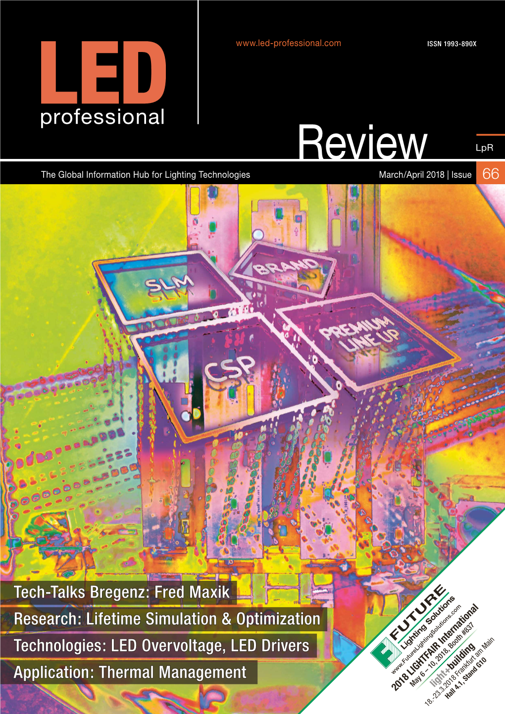 Review Lpr the Global Information Hub for Lighting Technologies March/April 2018 | Issue 66