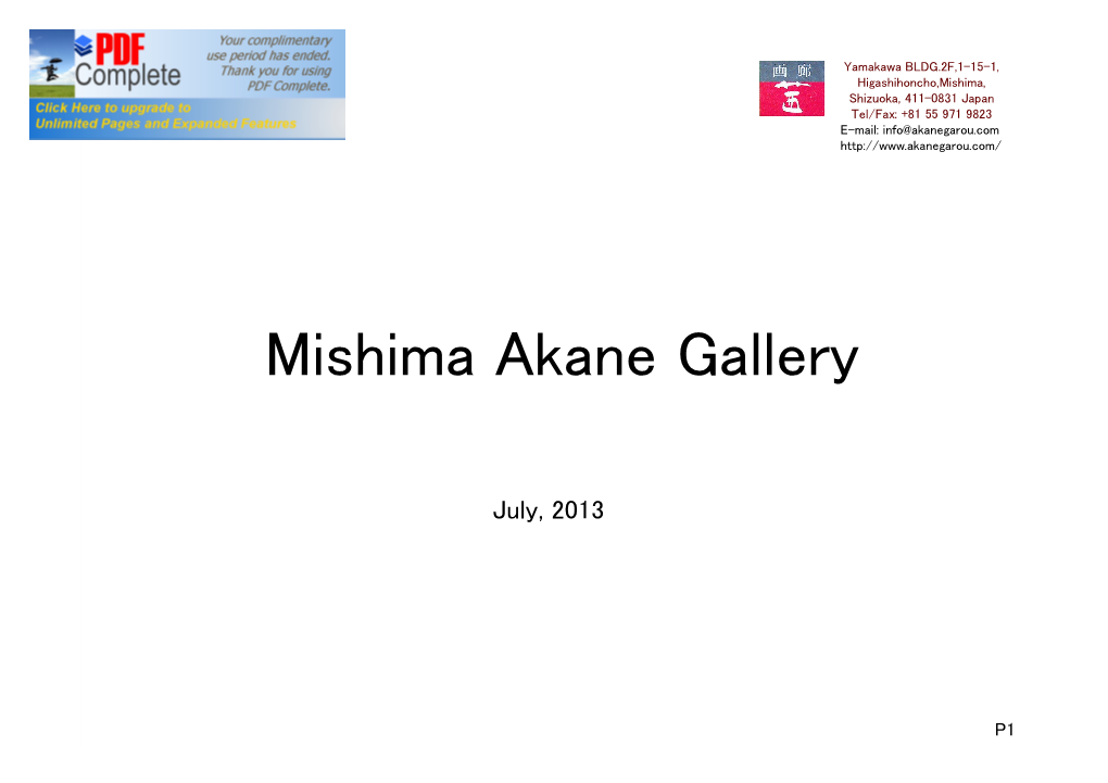 Mishima Akane Gallery