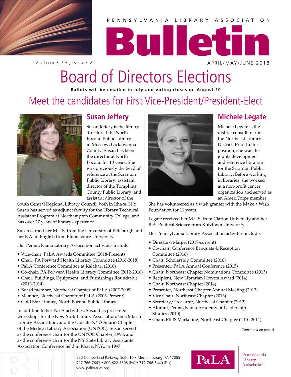 Board of Directors Elections