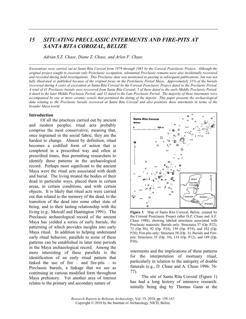 15 Situating Preclassic Interments and Fire-Pits at Santa Rita Corozal, Belize