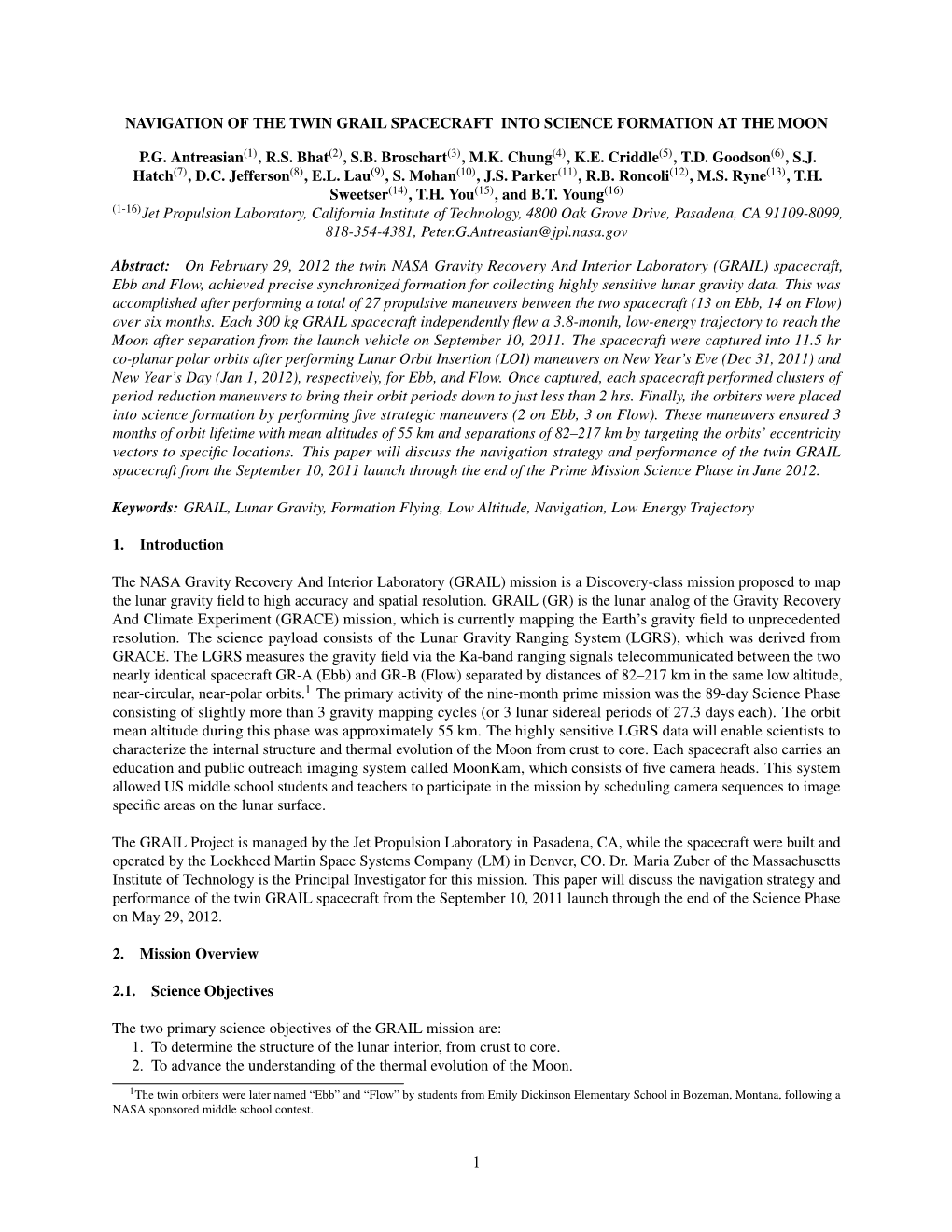 Navigation of the Twin Grail Spacecraft Into Science Formation at the Moon