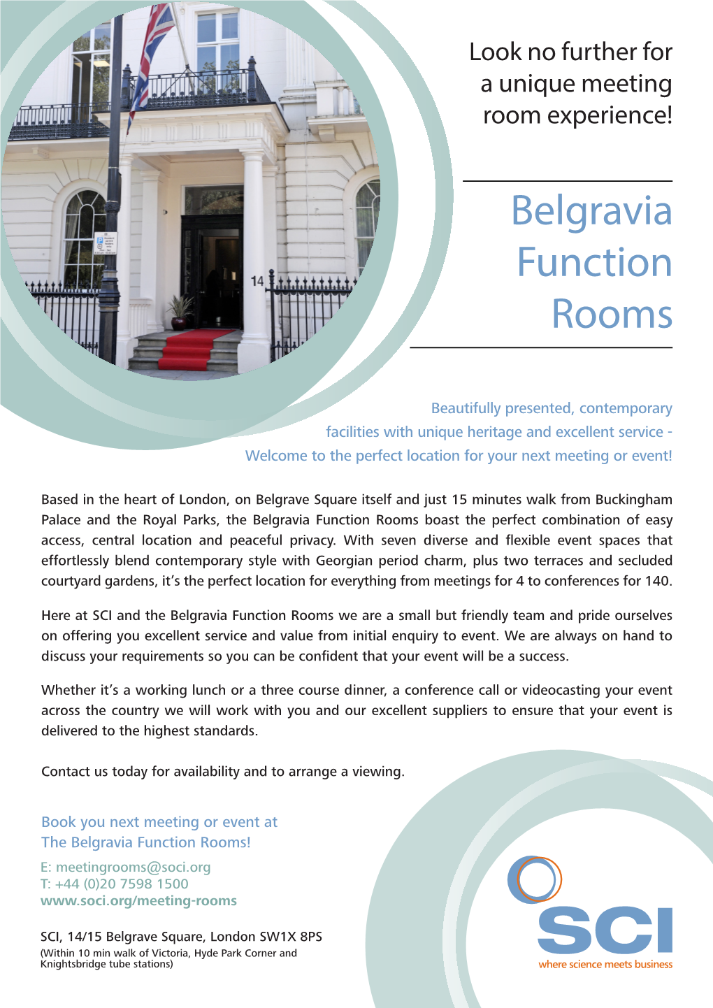 Belgravia Function Rooms