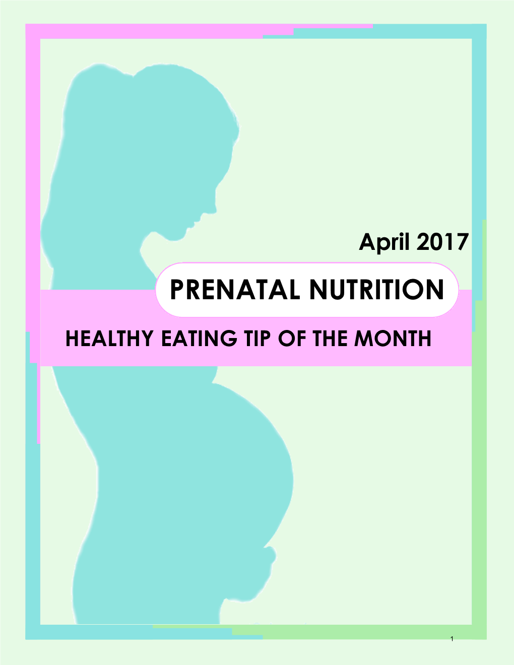 Prenatal Nutrition