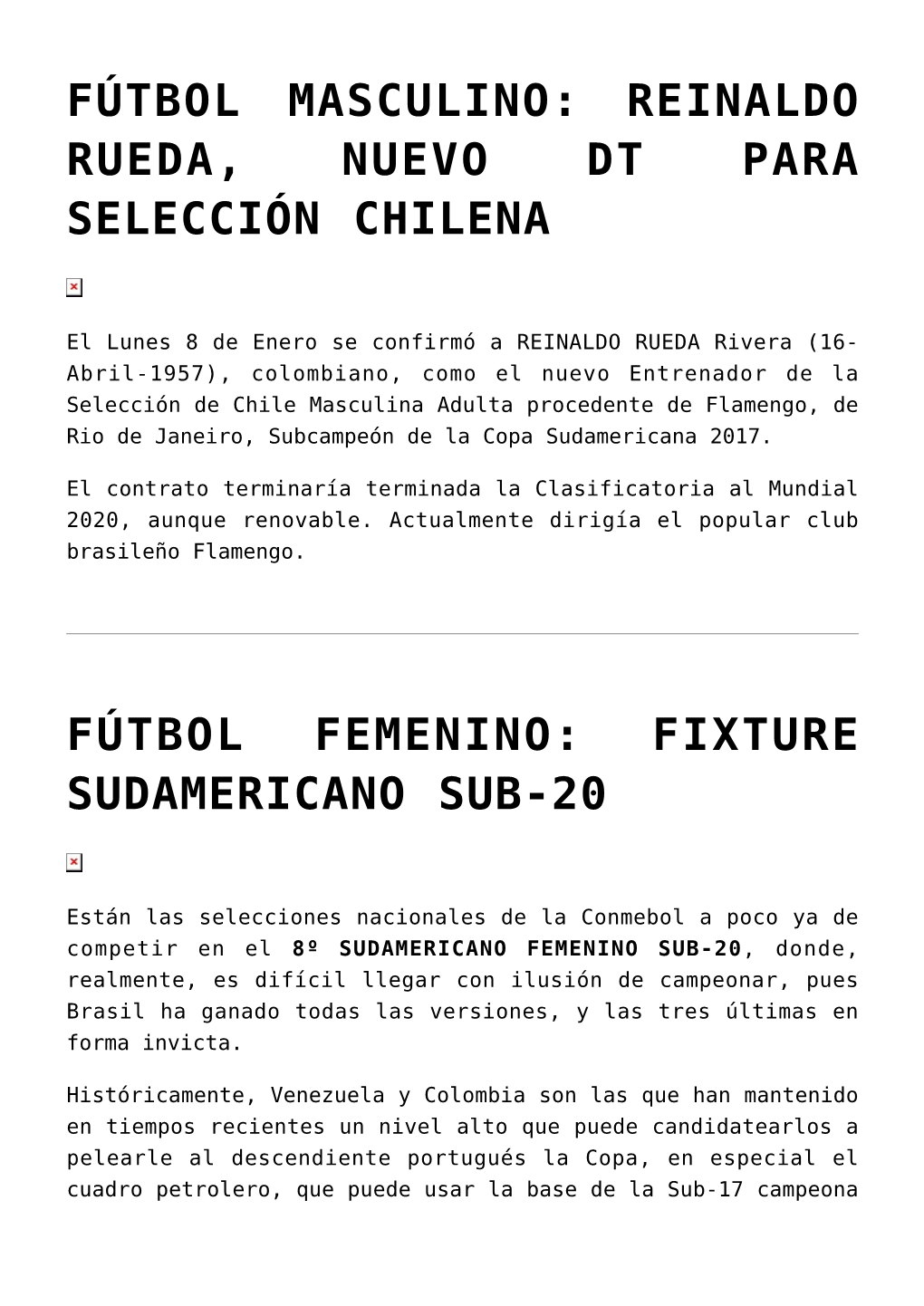 Fútbol Masculino: Reinaldo Rueda, Nuevo Dt Para Selección Chilena