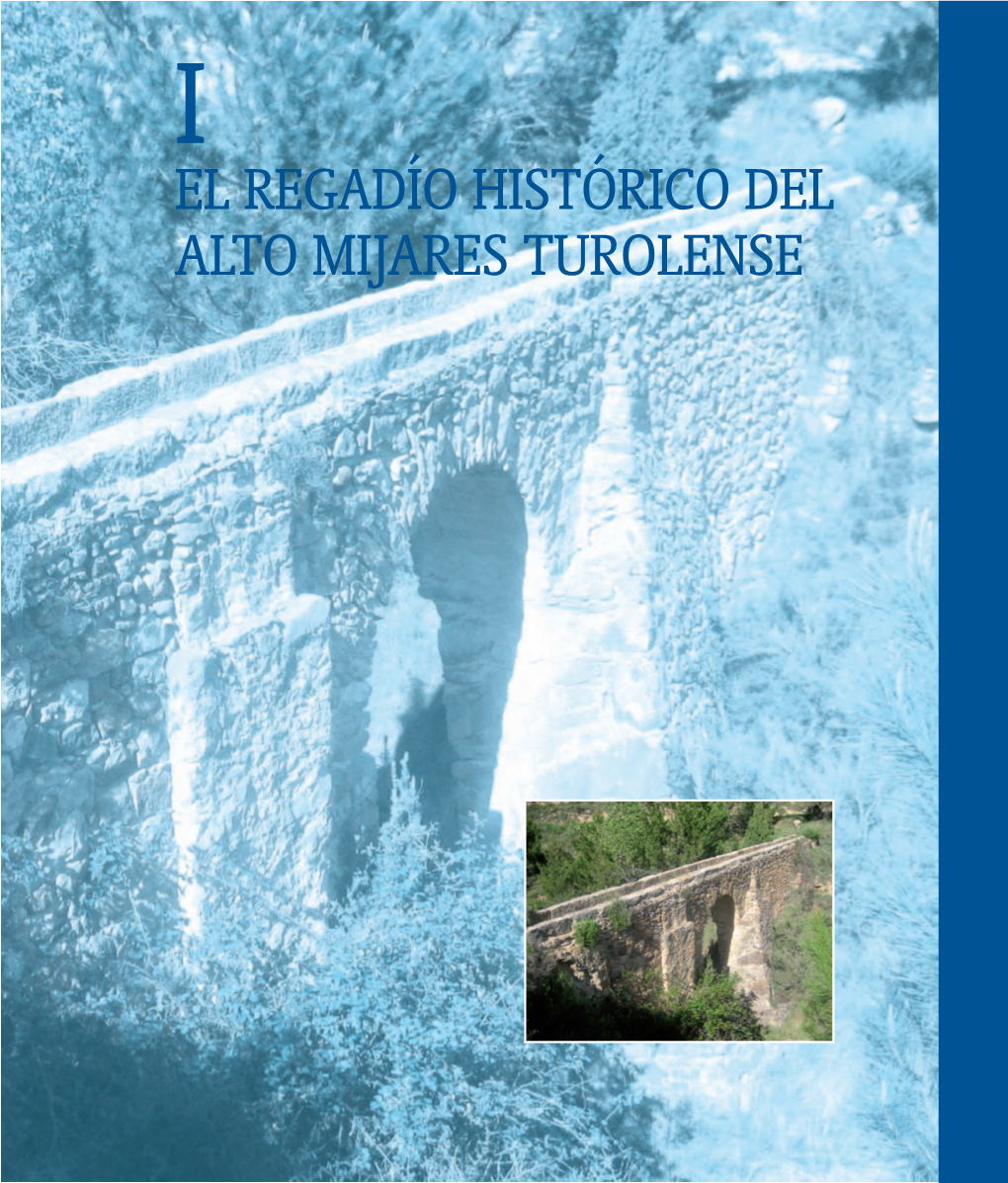 El Regadío Histórico Del Alto Mijares Turolense Capítulo 1