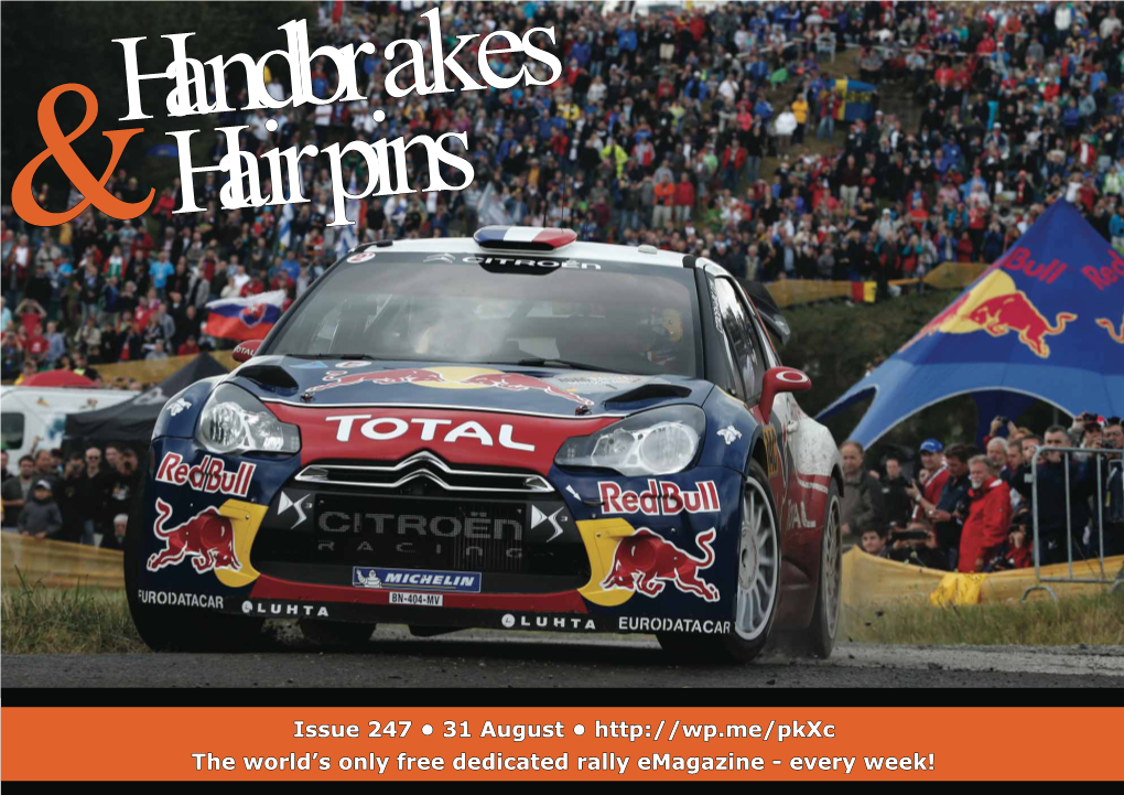 The World's Only Free Dedicated Rally Emagazine