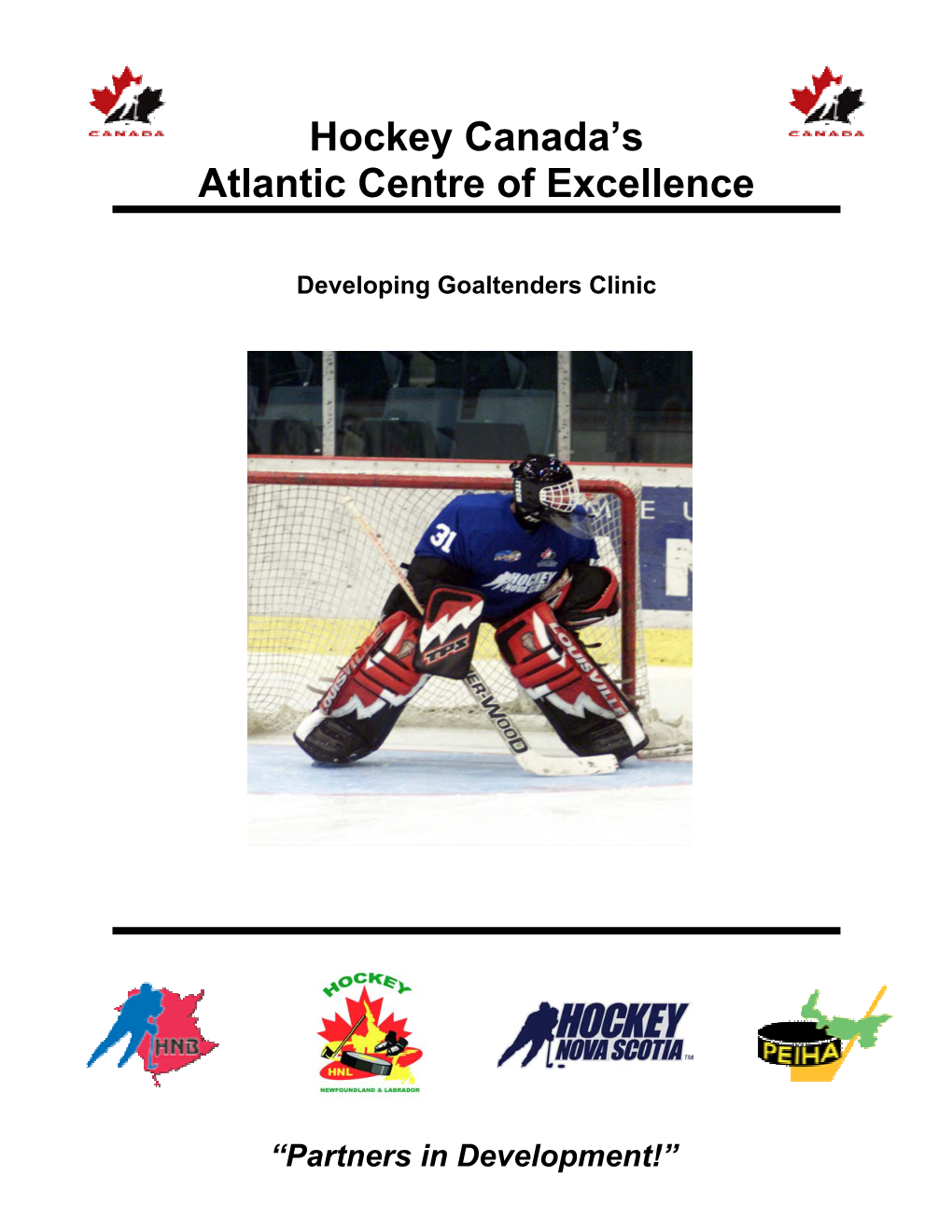 Hockey Canada's Atlantic Centre of Excellence