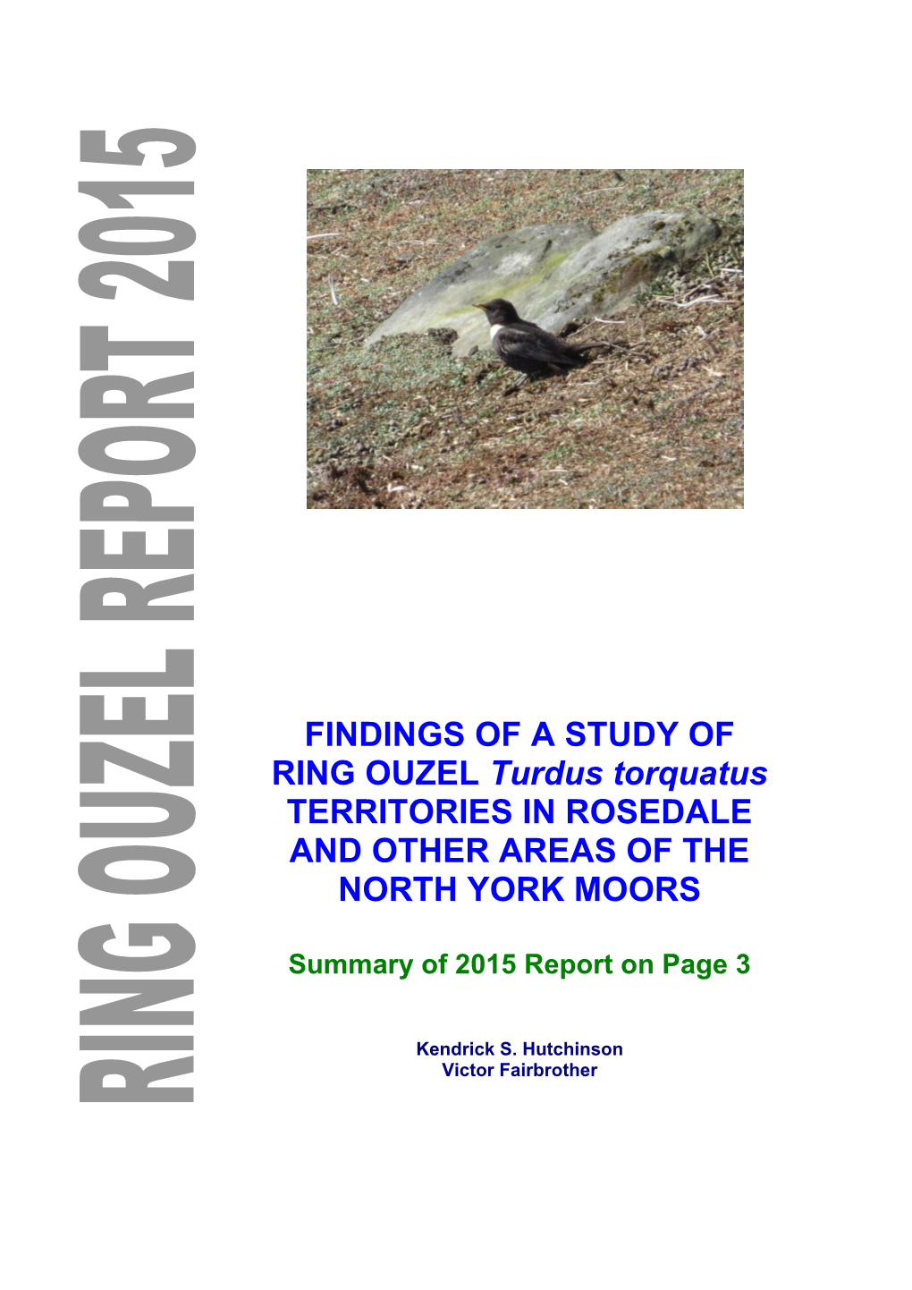 North York Moors Report 2015