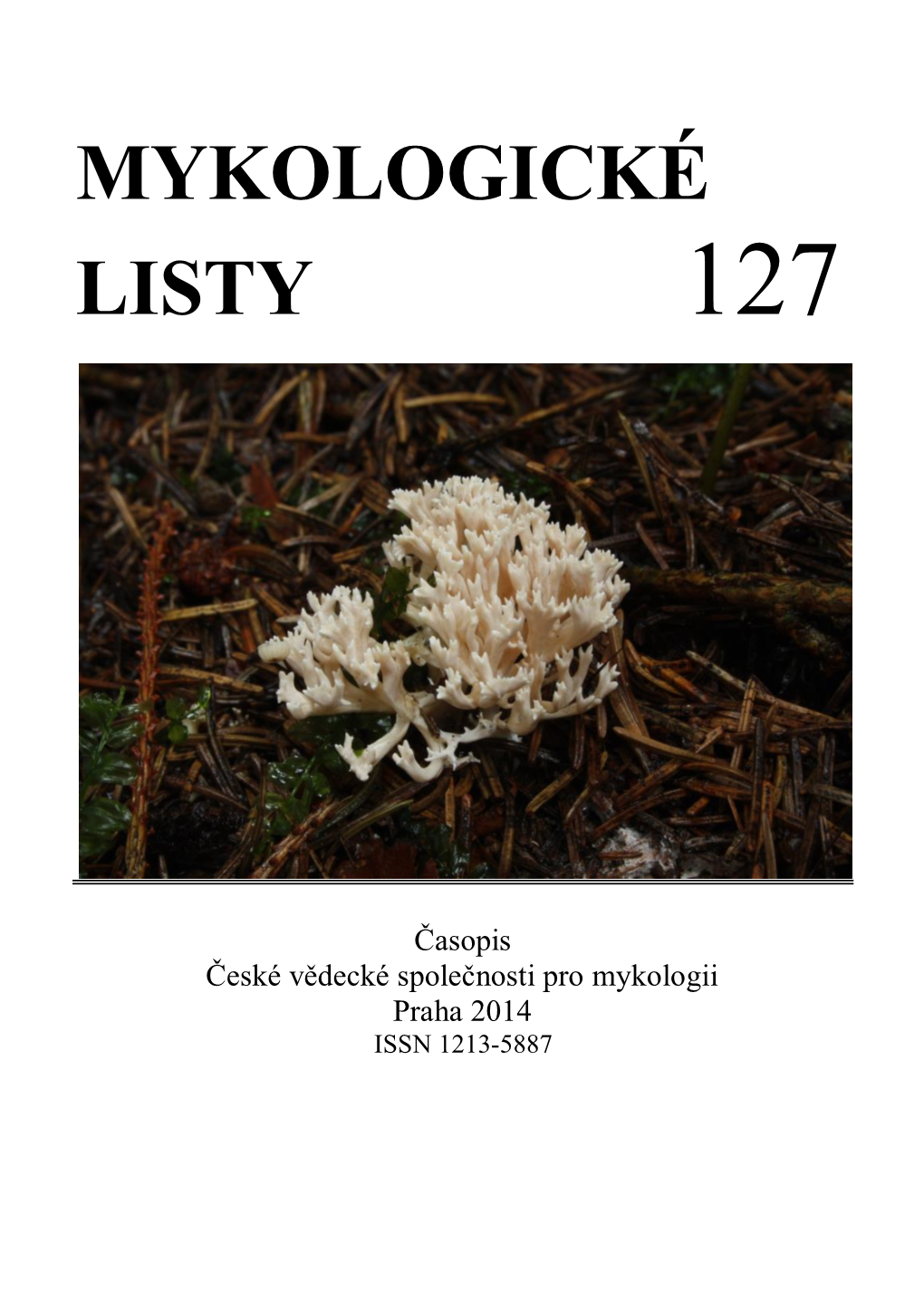 Mykologické Listy 127
