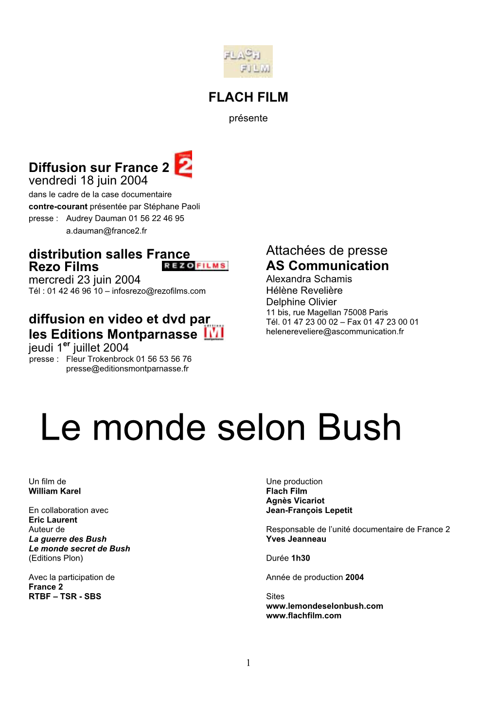 Le Monde Selon Bush