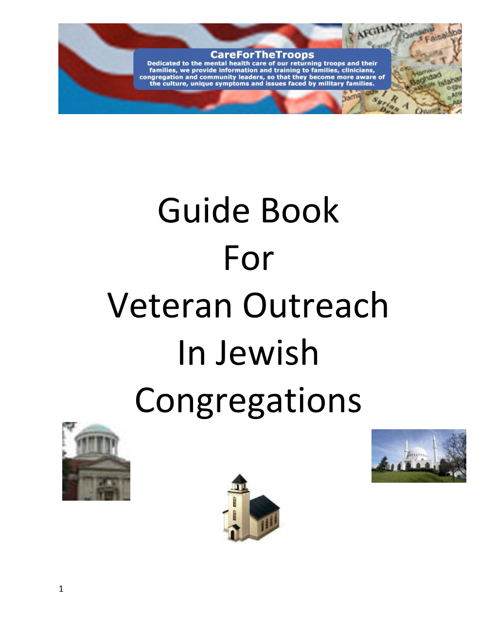 Guide Book for Veteran Outreach in Jewish Congregations
