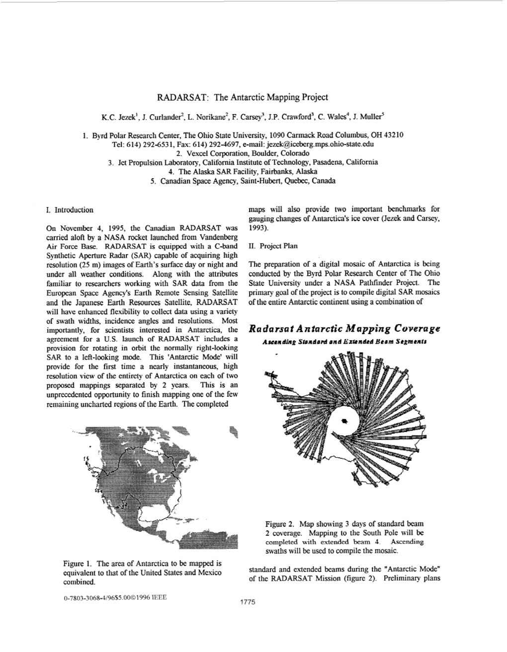 The Antarctic Mapping Project