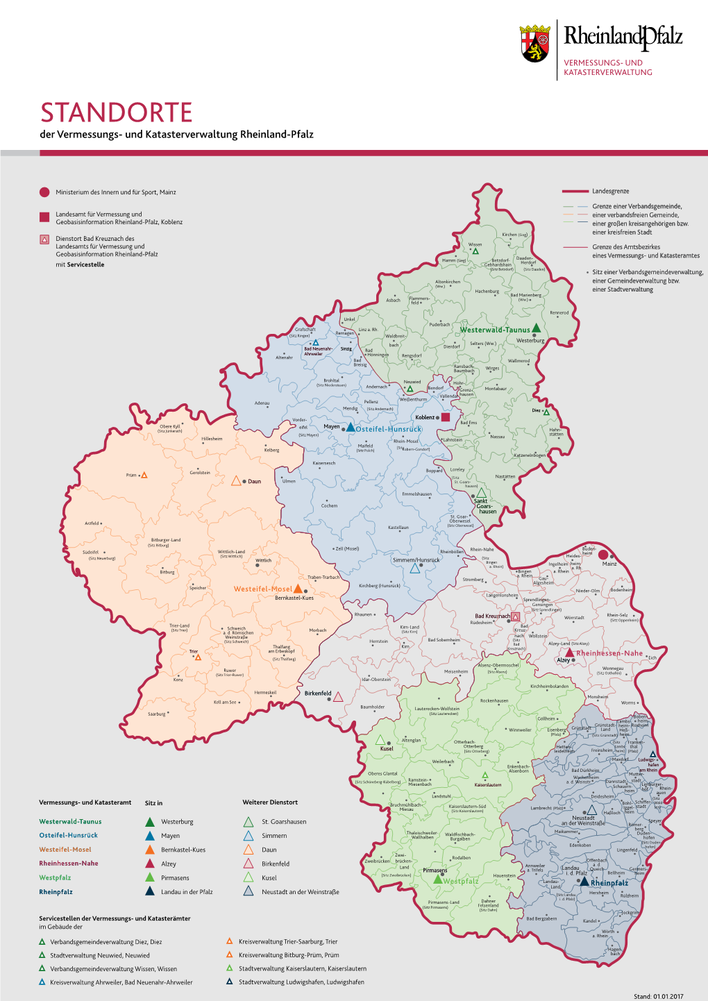 Adressen Und Standorte Der Vermkv in Rheinland-Pfalz