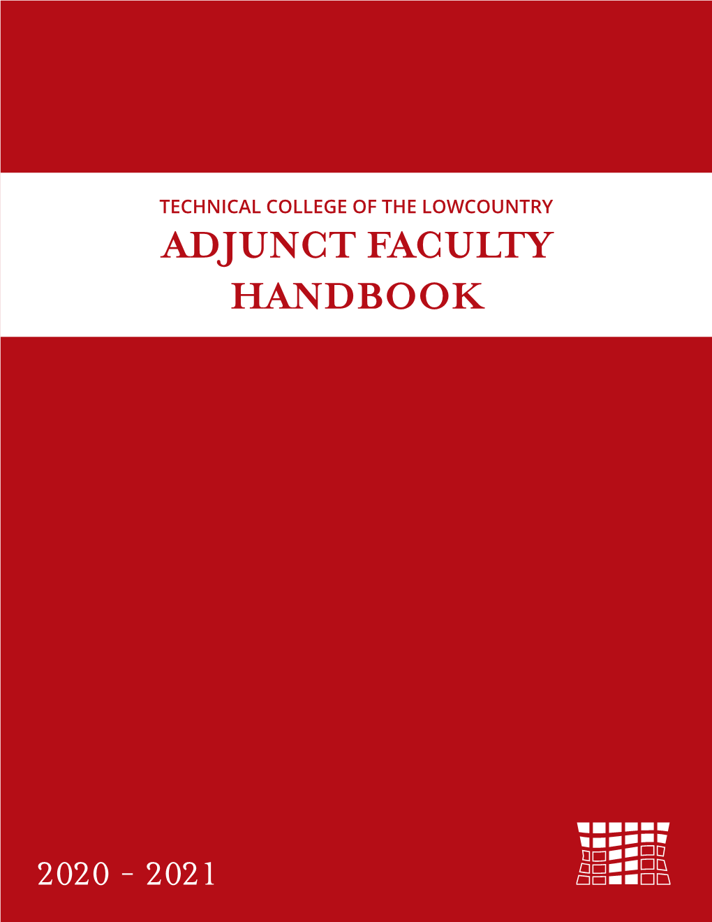 2020-2021 Adjunct Faculty Handbook 10-2020