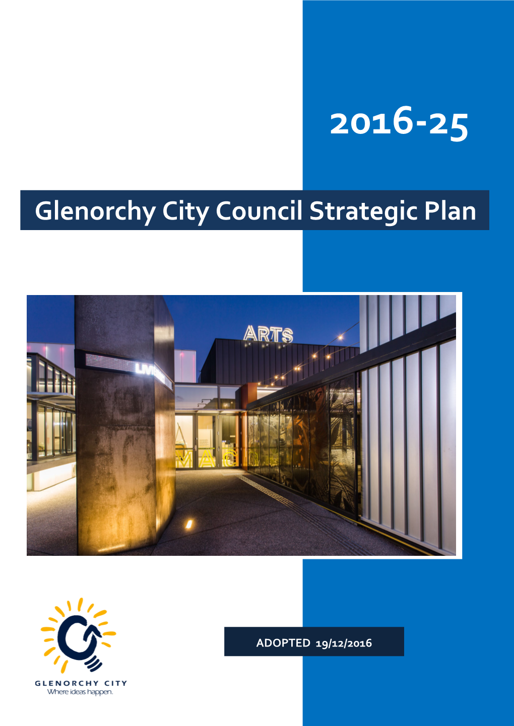 Glenorchy City Council Strategic Plan
