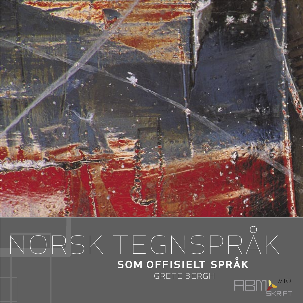 Norsk Tegnspråk