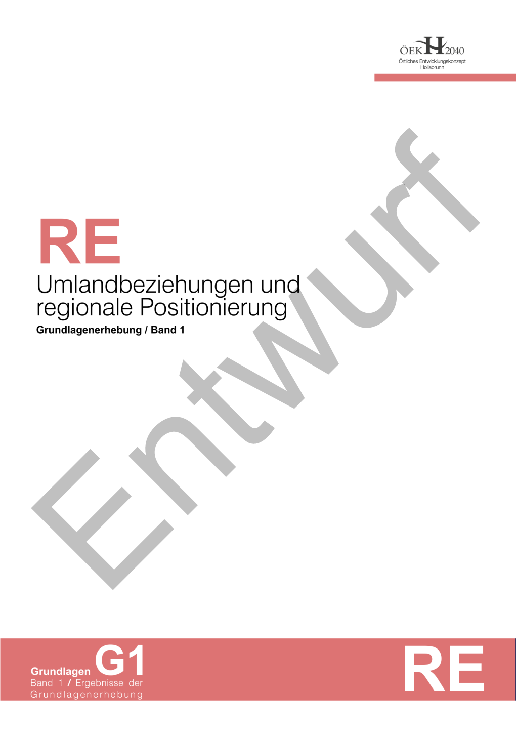 Umlandbeziehung Und Regionale Positionierung