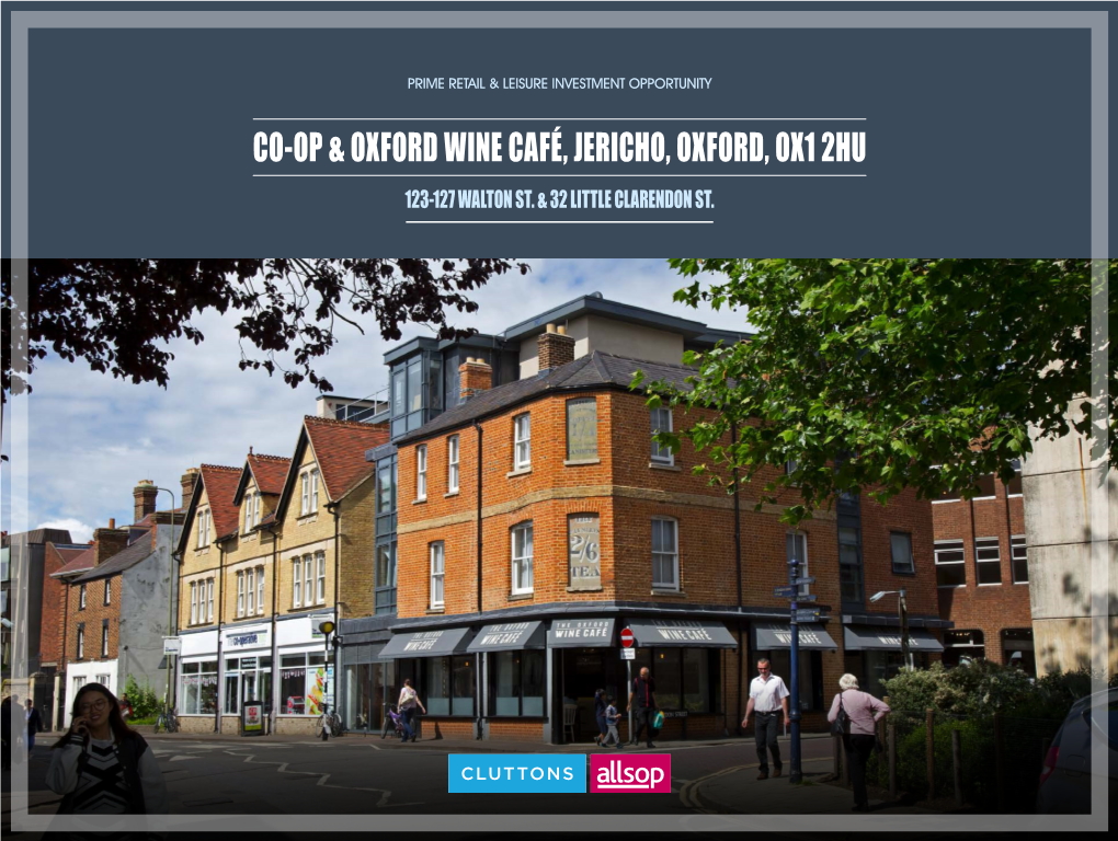 Co-Op & Oxford Wine Café, Jericho, Oxford, Ox1