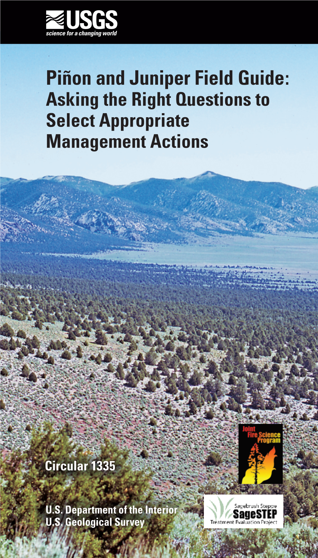 Piñon and Juniper Field Guide: Asking the Right Questions to Select Appropriate Management Actions