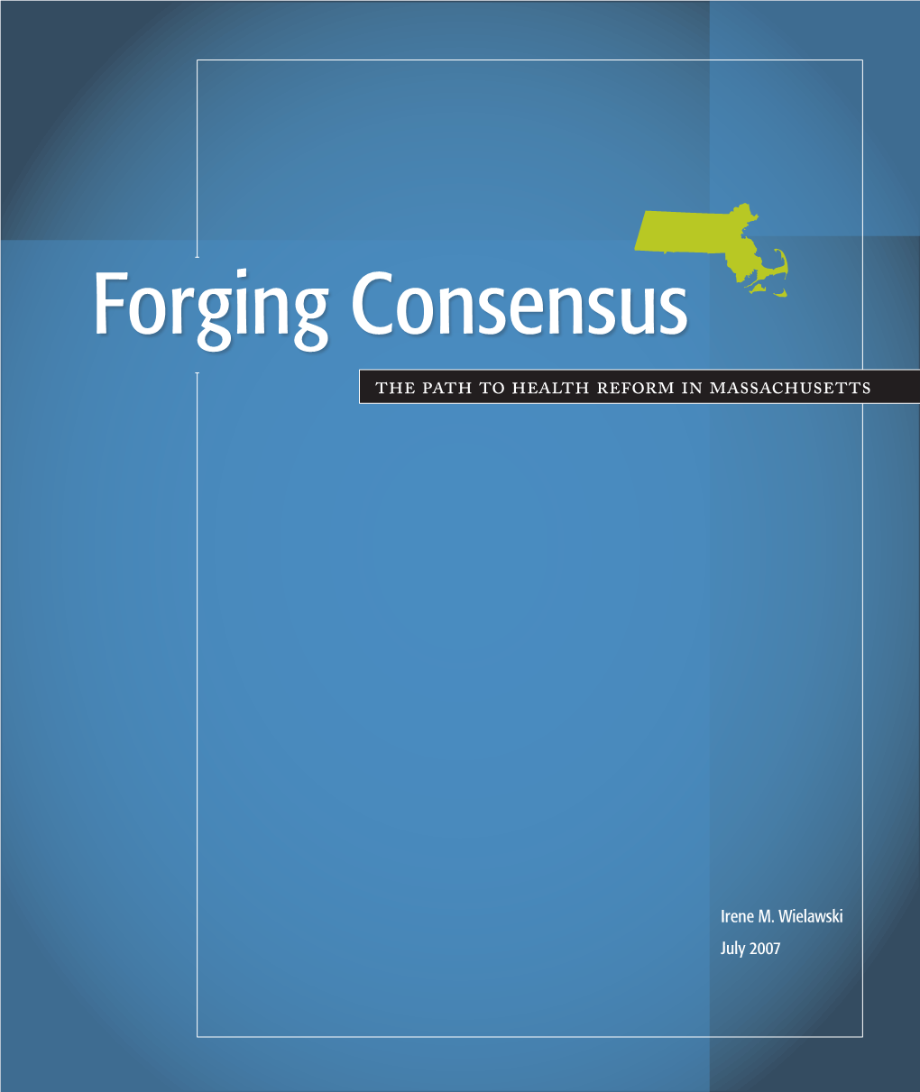 Forging Consensus