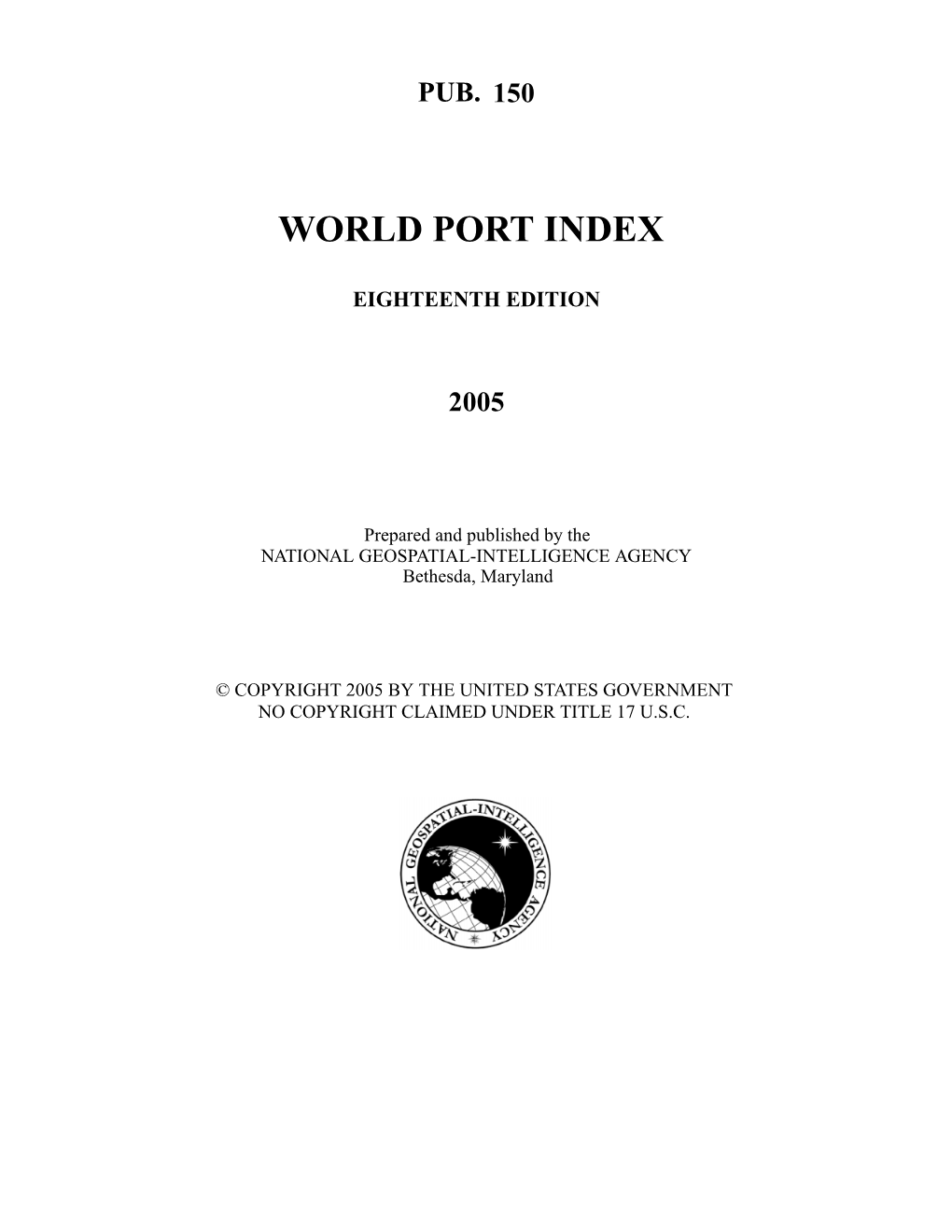 World Port Index