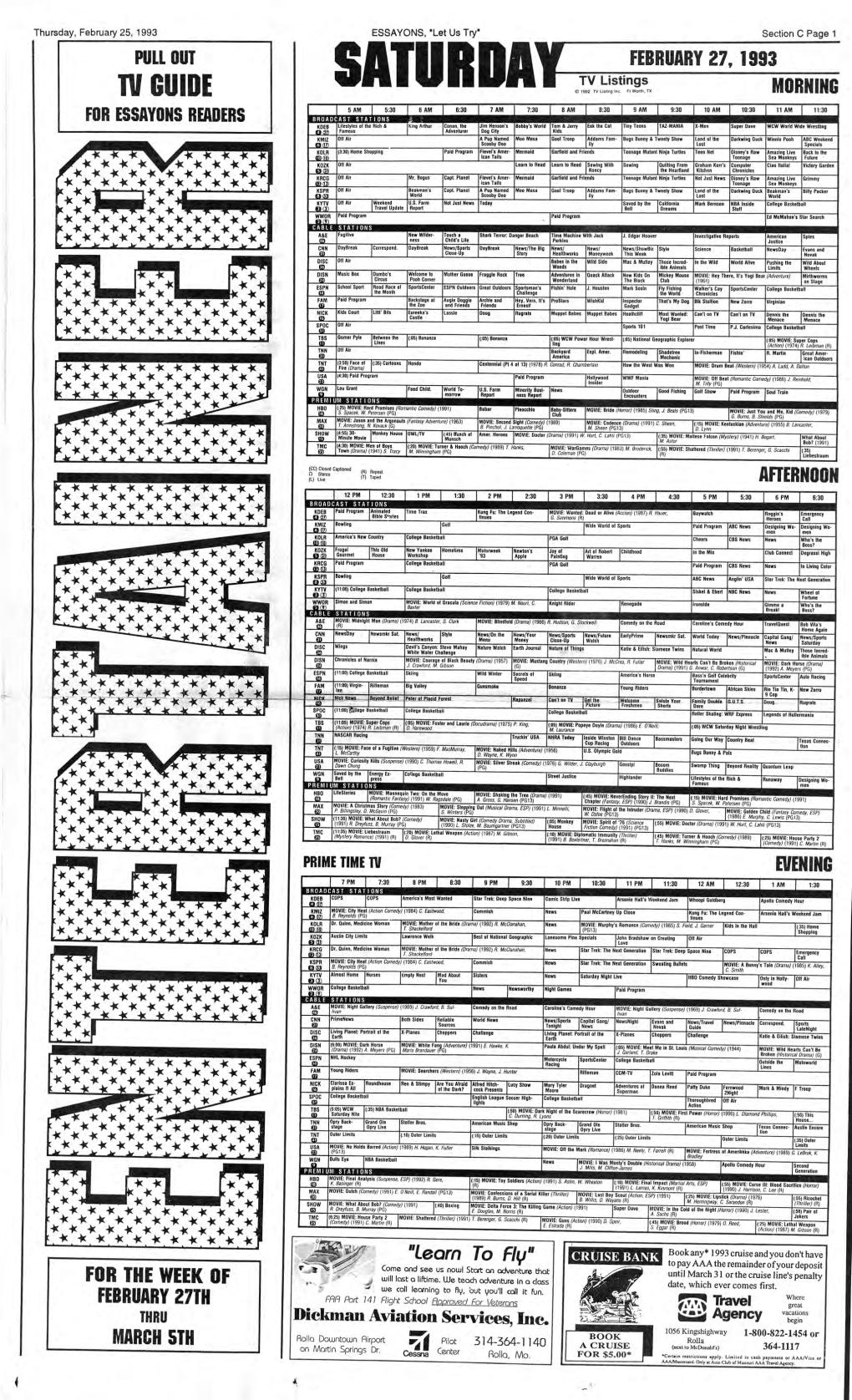 TV GUOIDE 01992 TV Listing Inc