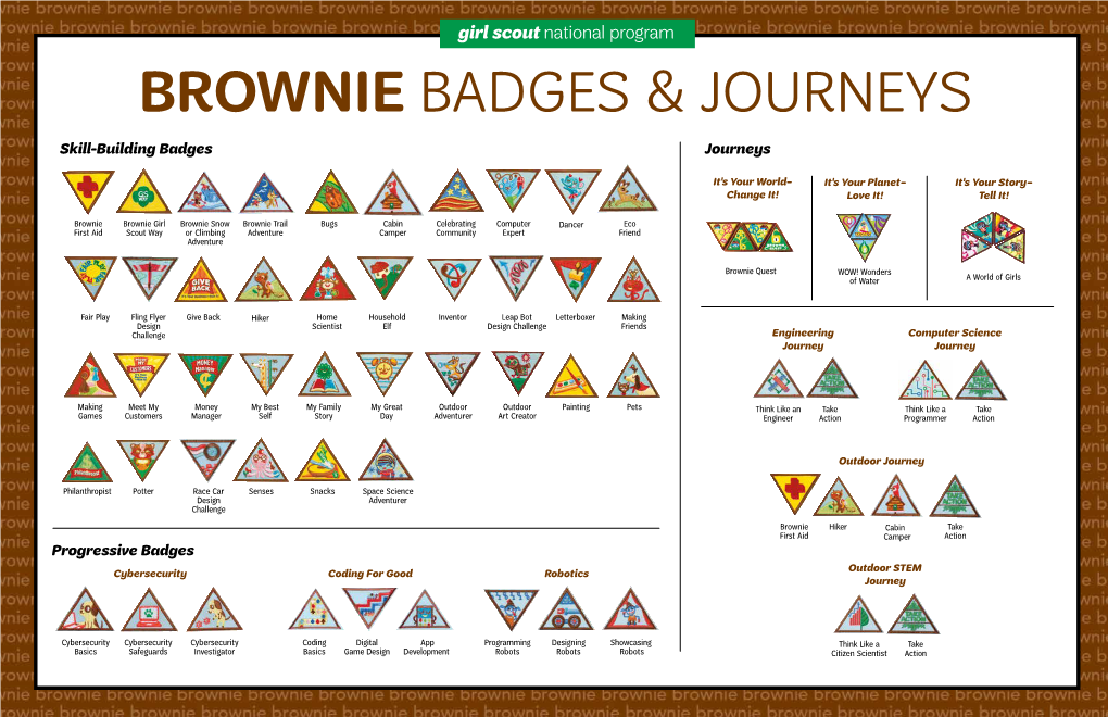 Brownie Badges & Journeys