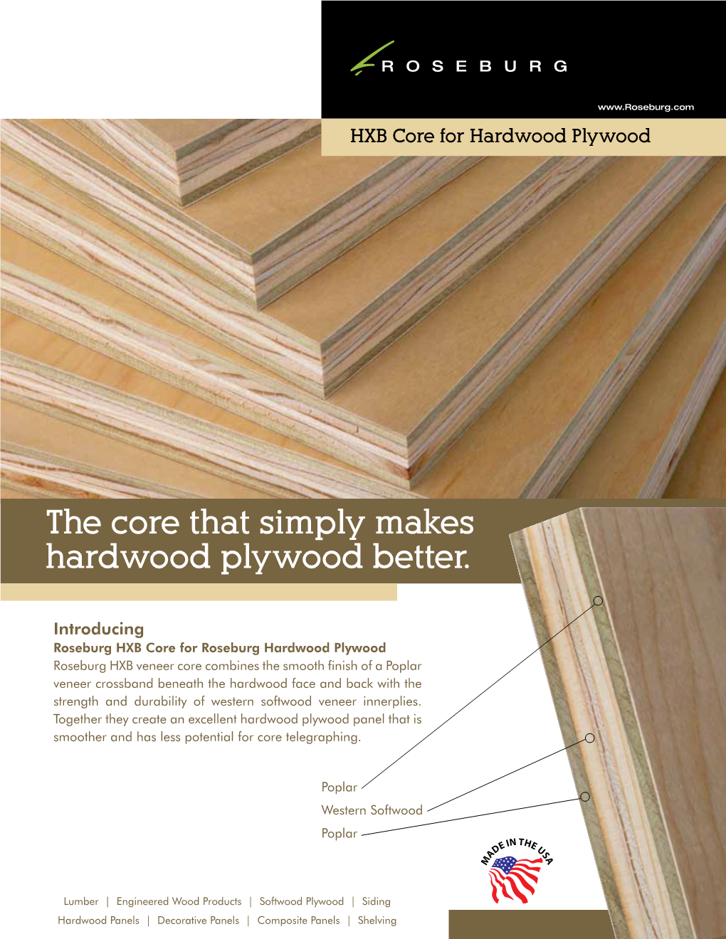 The Core That Simply Makes Hardwood Plywood Better