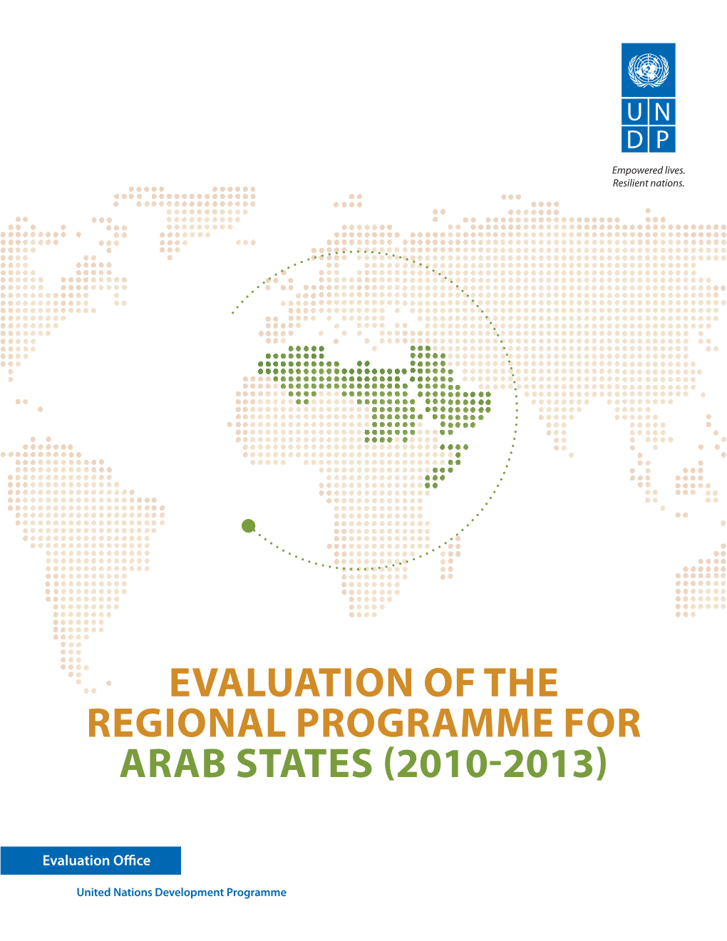 Evaluation of the Regional Programme for Arab States (2010-2013)