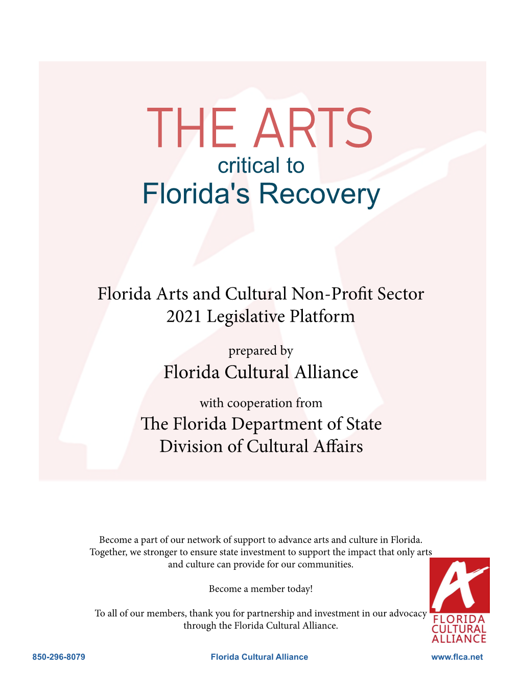 Florida Cultural Alliance with Cooperation from the Florida Department of State Division of Cultural Affairs