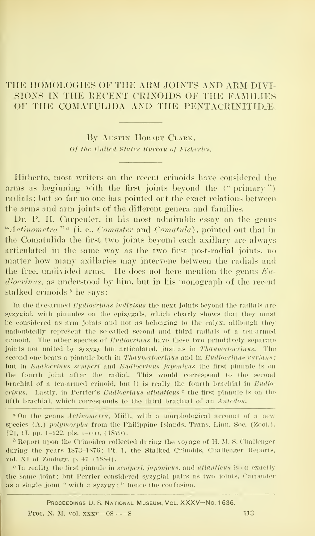 Proceedings of the United States National Museum