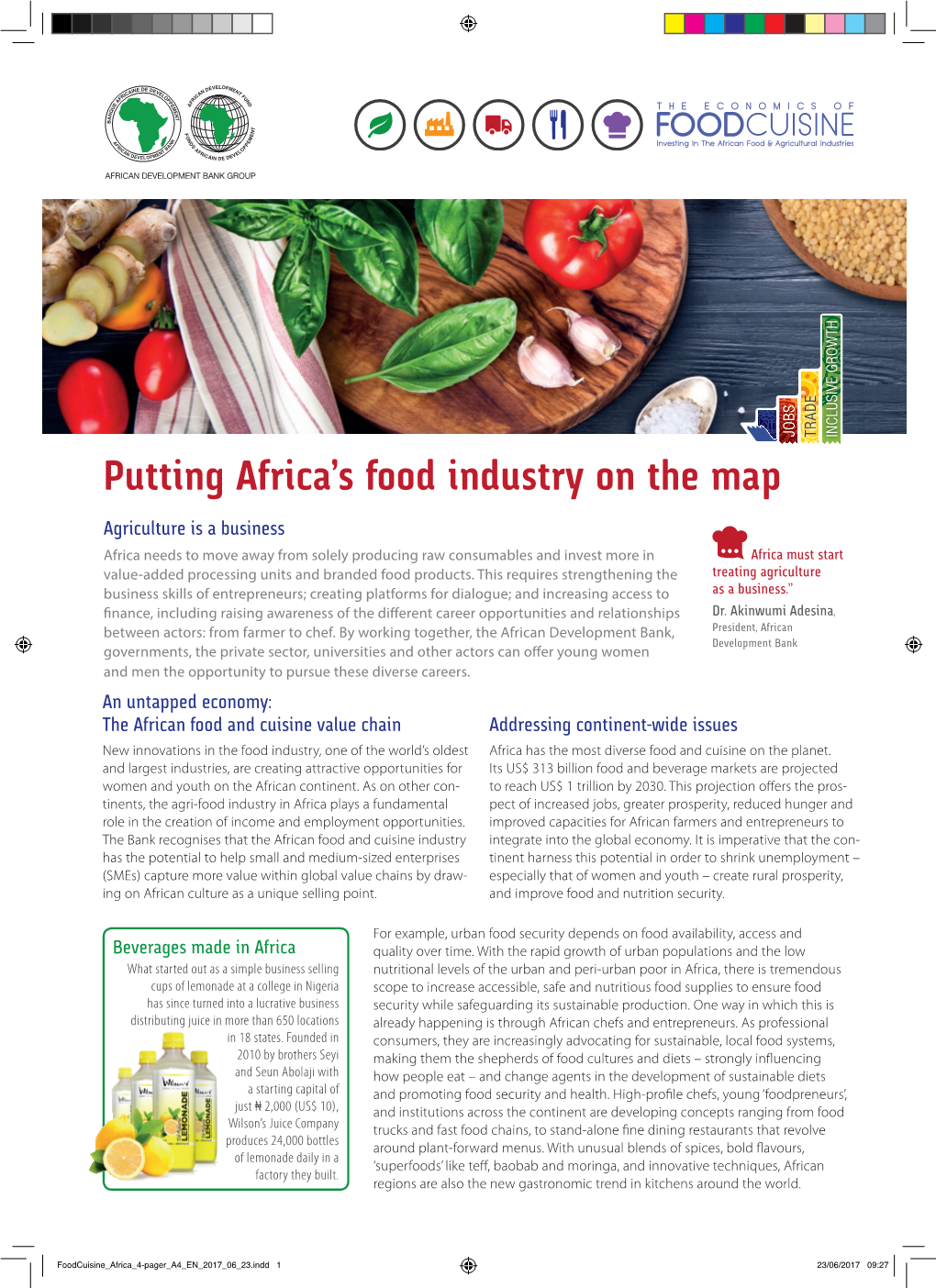 Putting Africa's Food Industry on The