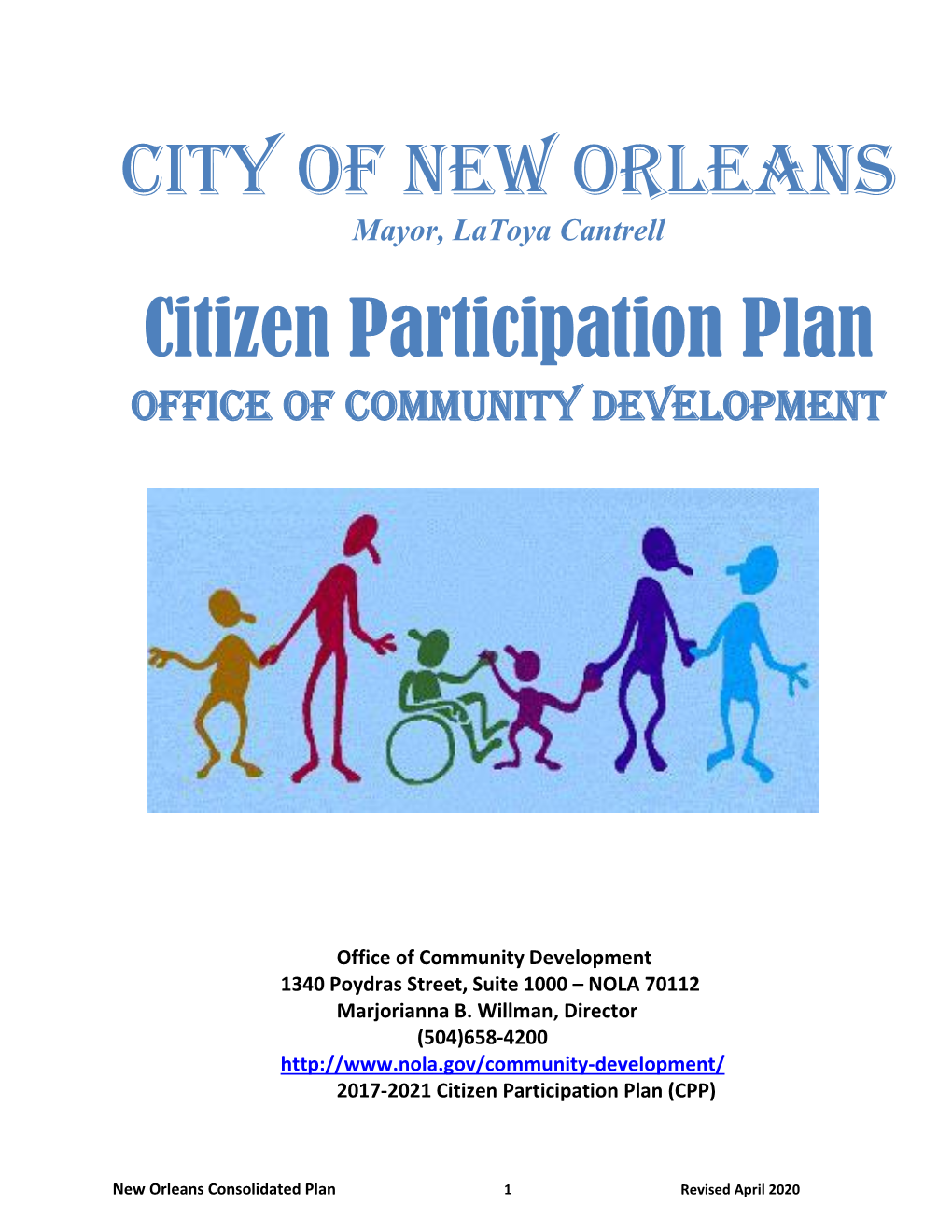 Revised Citizen Participation Plan