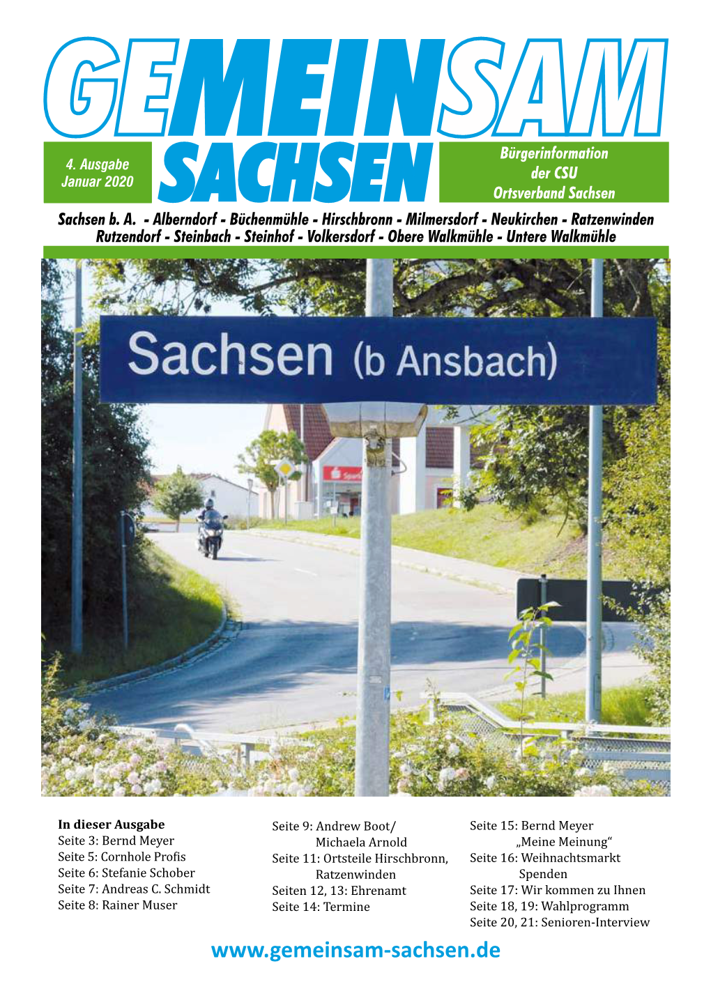 Sachsenmagazin 01 2020