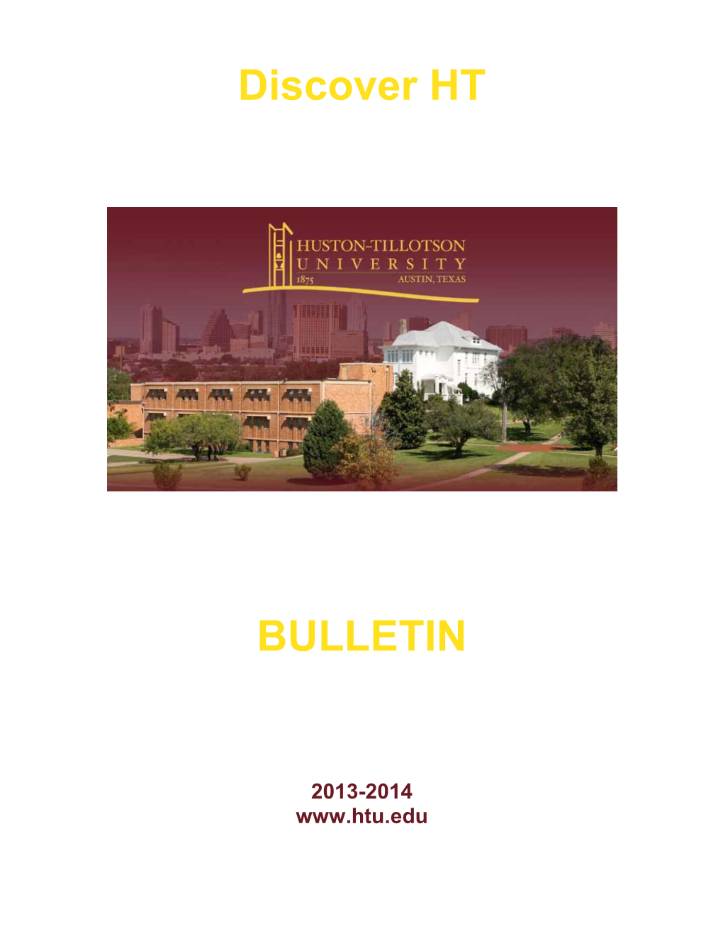 2013-2014 Bulletin