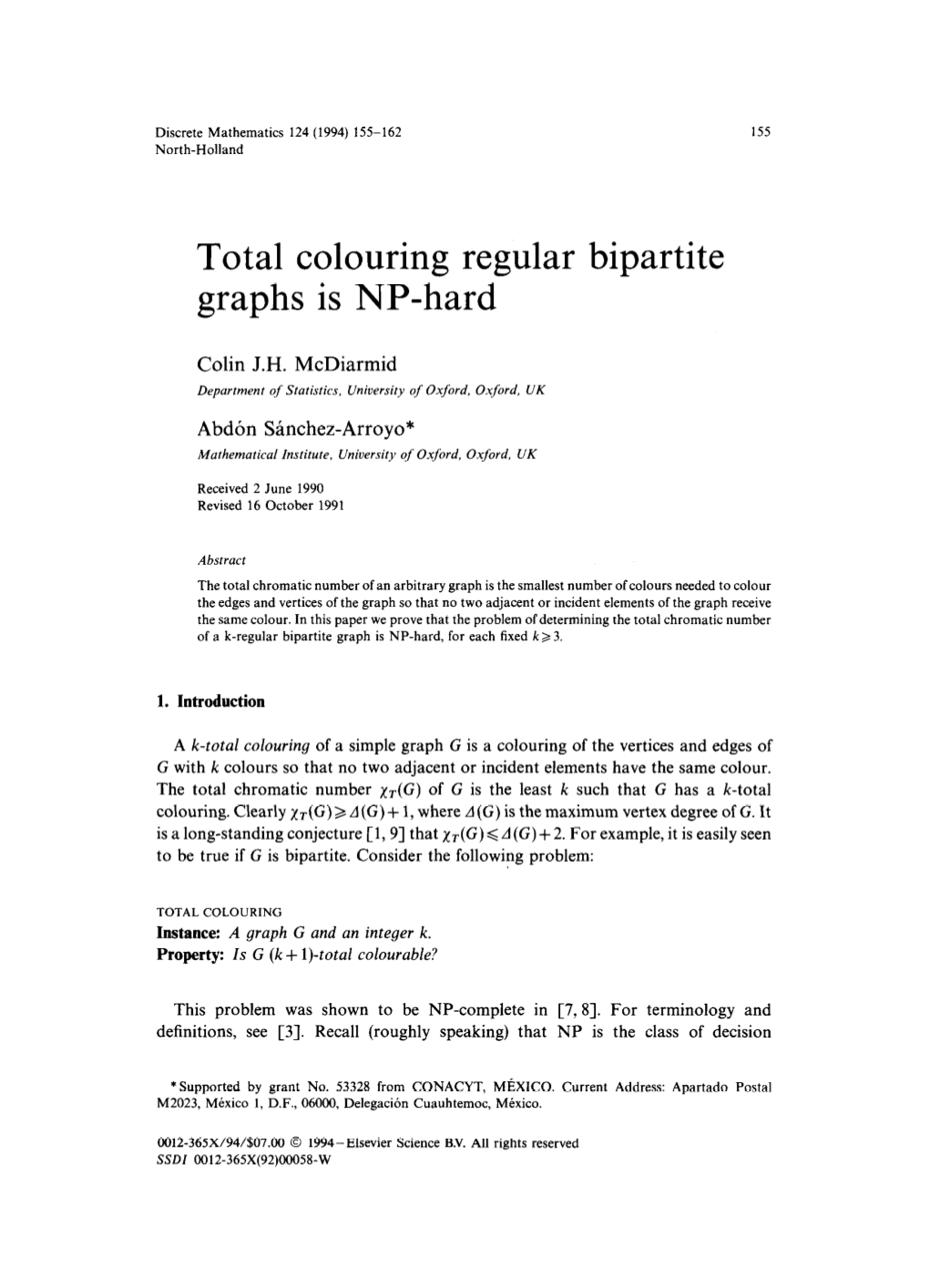 Total Colouring Regular Bipartite Graphs Is NP-Hard