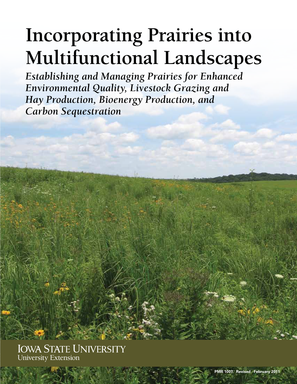 Incorporating Prairies Into Multifunctional Landscapes