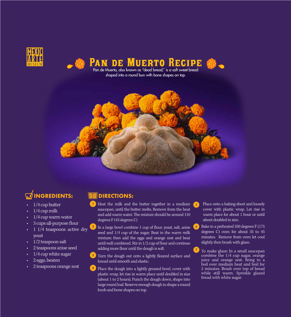 Pan De Muerto Recipe Pan De Muerto, Also Known As “Dead Bread,” Is a Soft Sweet Bread Shaped Into a Round Bun with Bone Shapes on Top