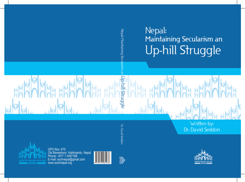 Secularism Up-Hill Struggle in Nepal Final