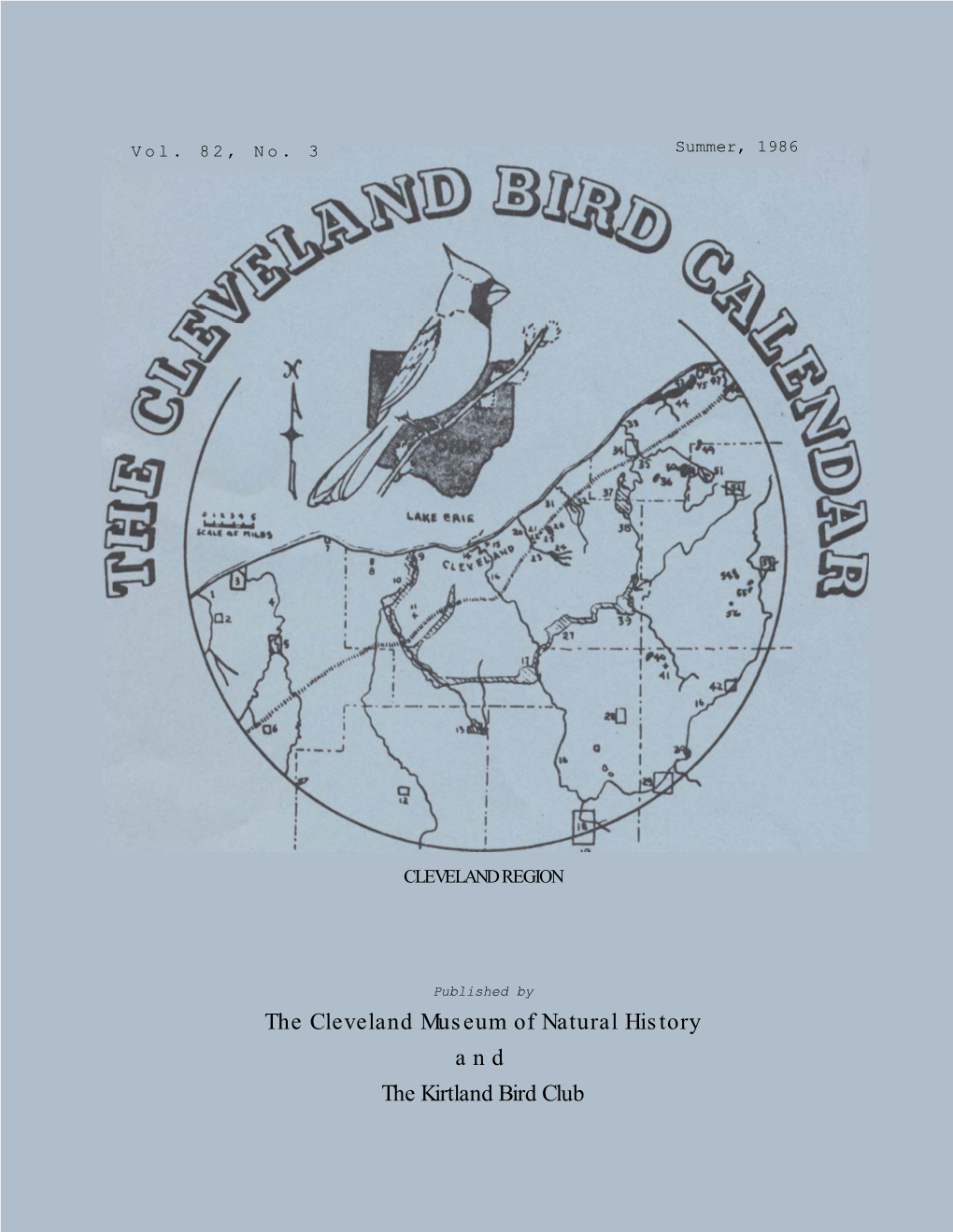 Cleveland Bird Calendar Vol082